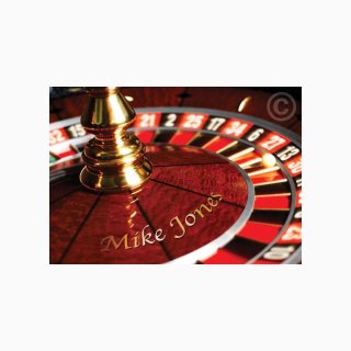 12 Casino Roulette Wheel